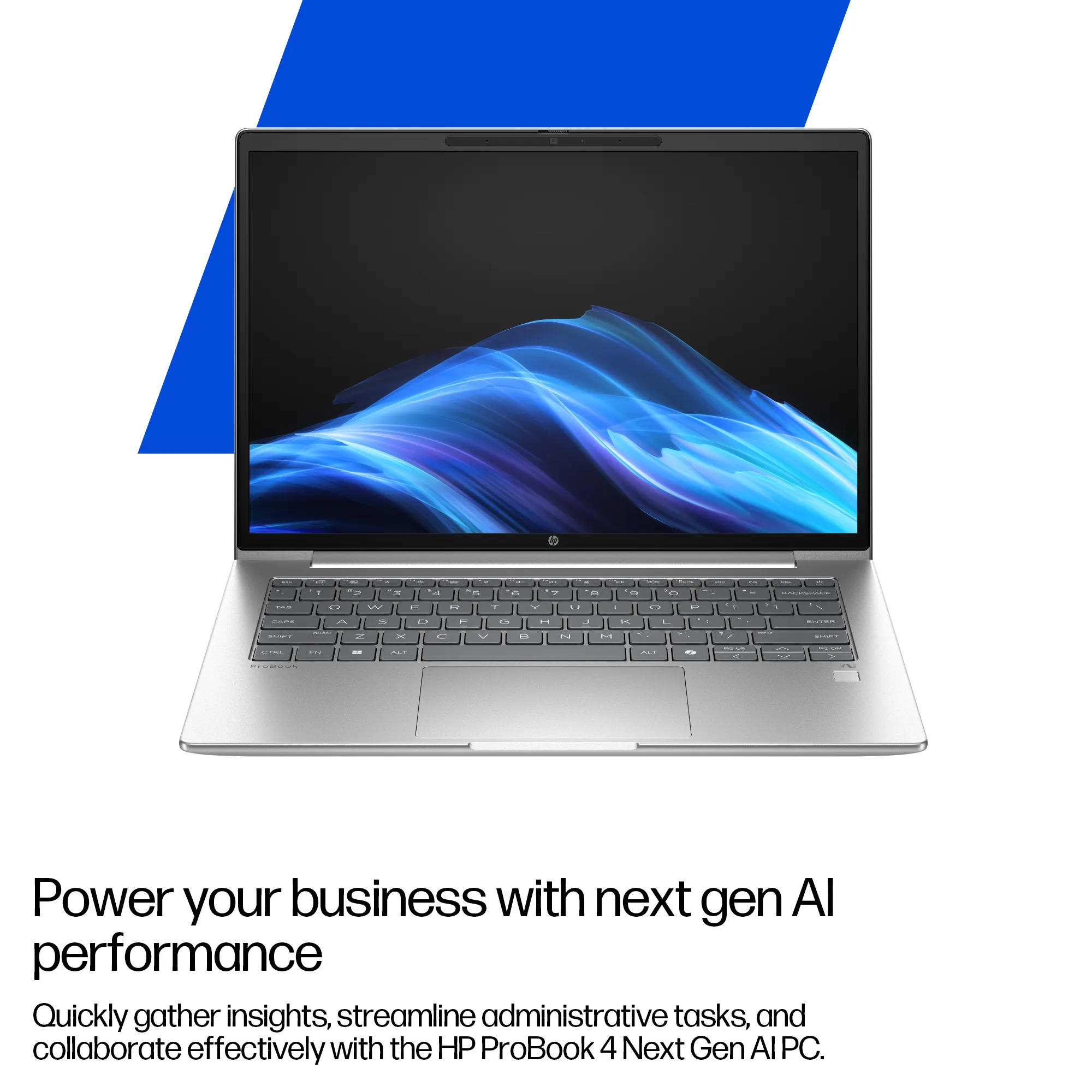 HP ProBook 4 G1q 14" Snapdragon X X1-26-100, 32 Gt, 512 Gt, Win 11 Pro -kannettava, hopea