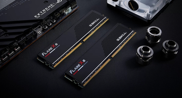 G.Skill DIMM 96 GB DDR5-5600 (2x 48 GB) dual kit, RAM (black, F5-5600J4040D48GX2-F, Flare X5, EXPO)