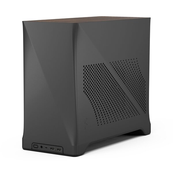 Fractal Design Era 2 Mini-ITX Case, Charcoal Gray