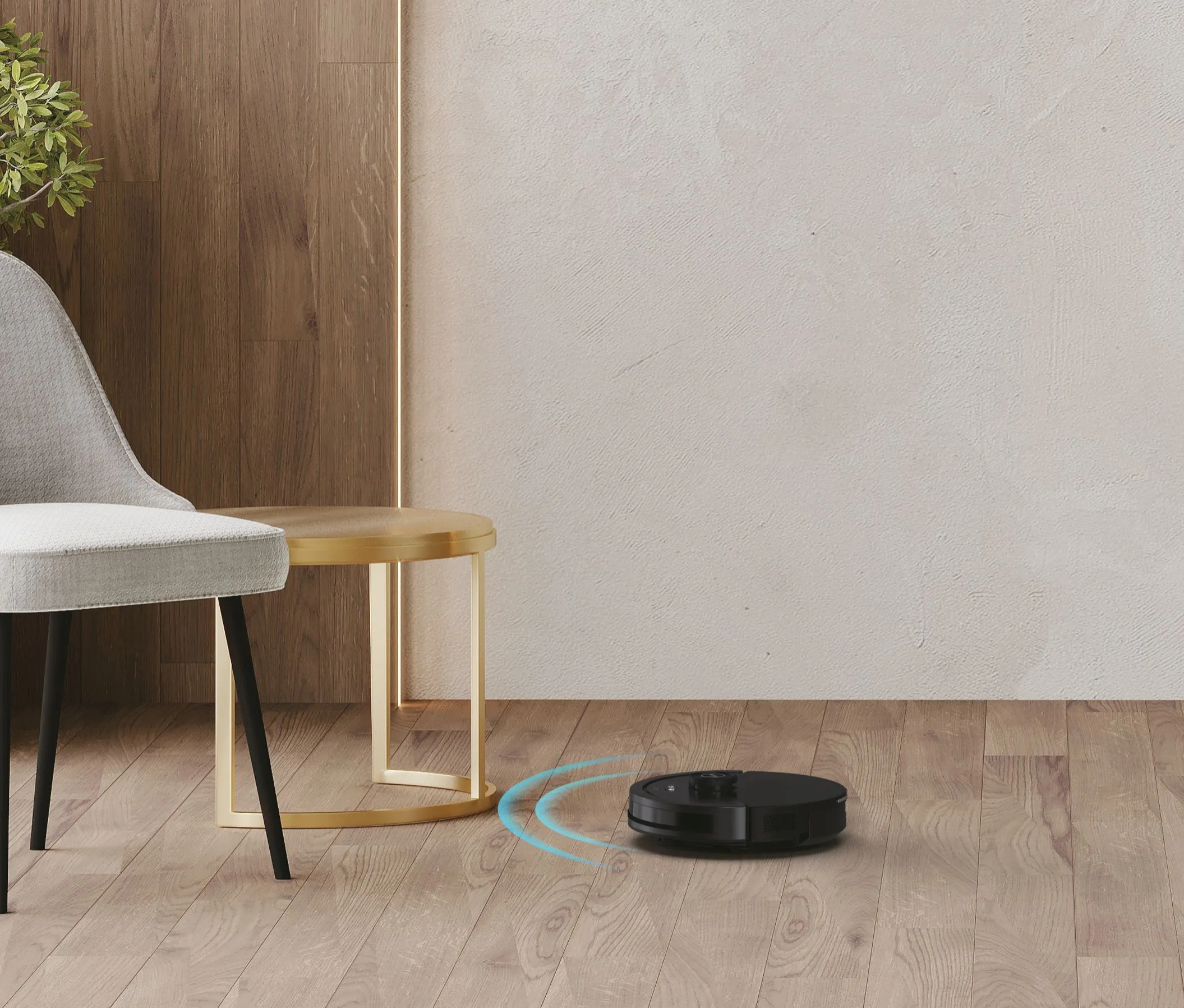 Hoover HG410D 011 Robot vacuum cleaner, Iron Grey