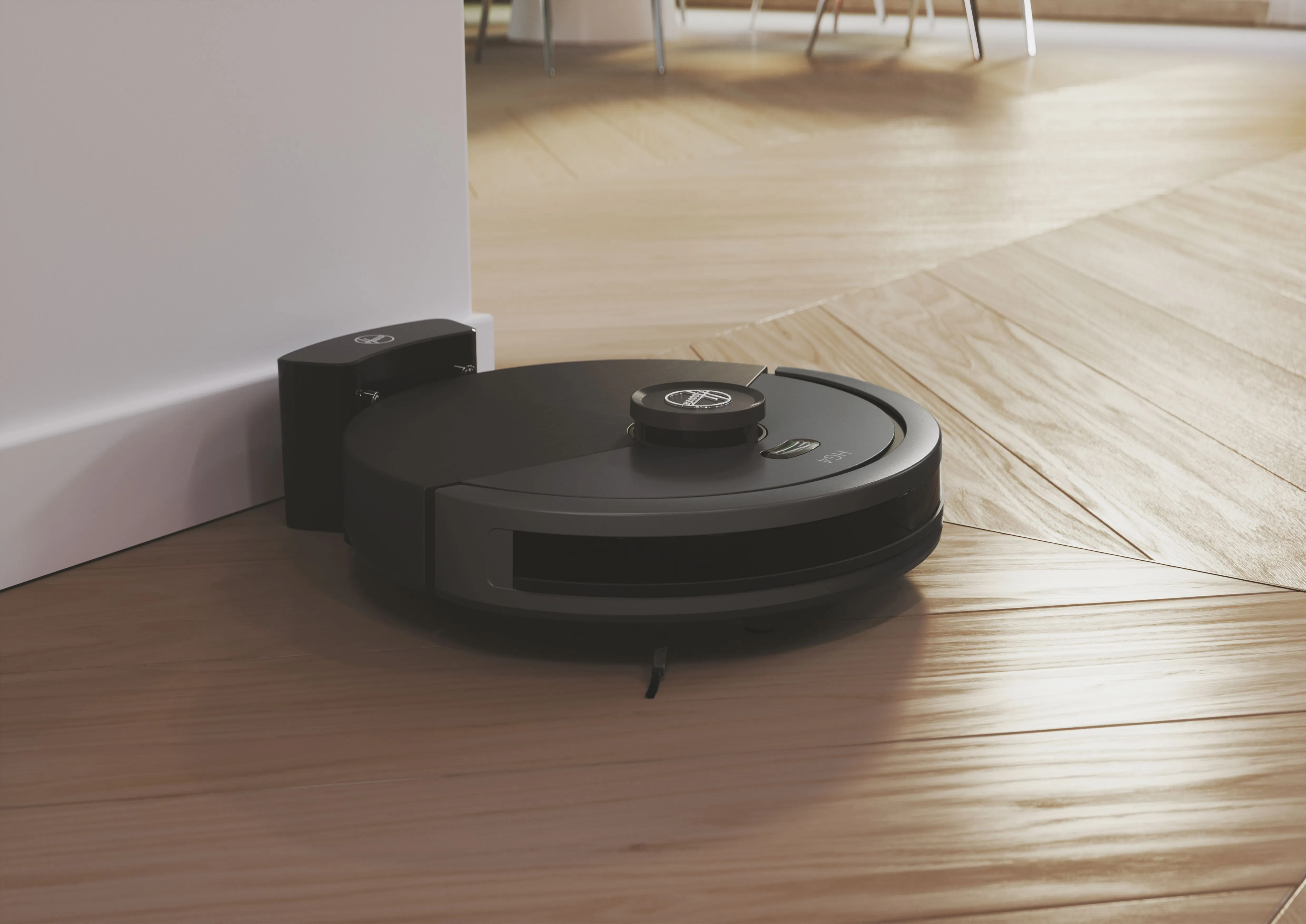 Hoover HG410D 011 Robot vacuum cleaner, Iron Grey