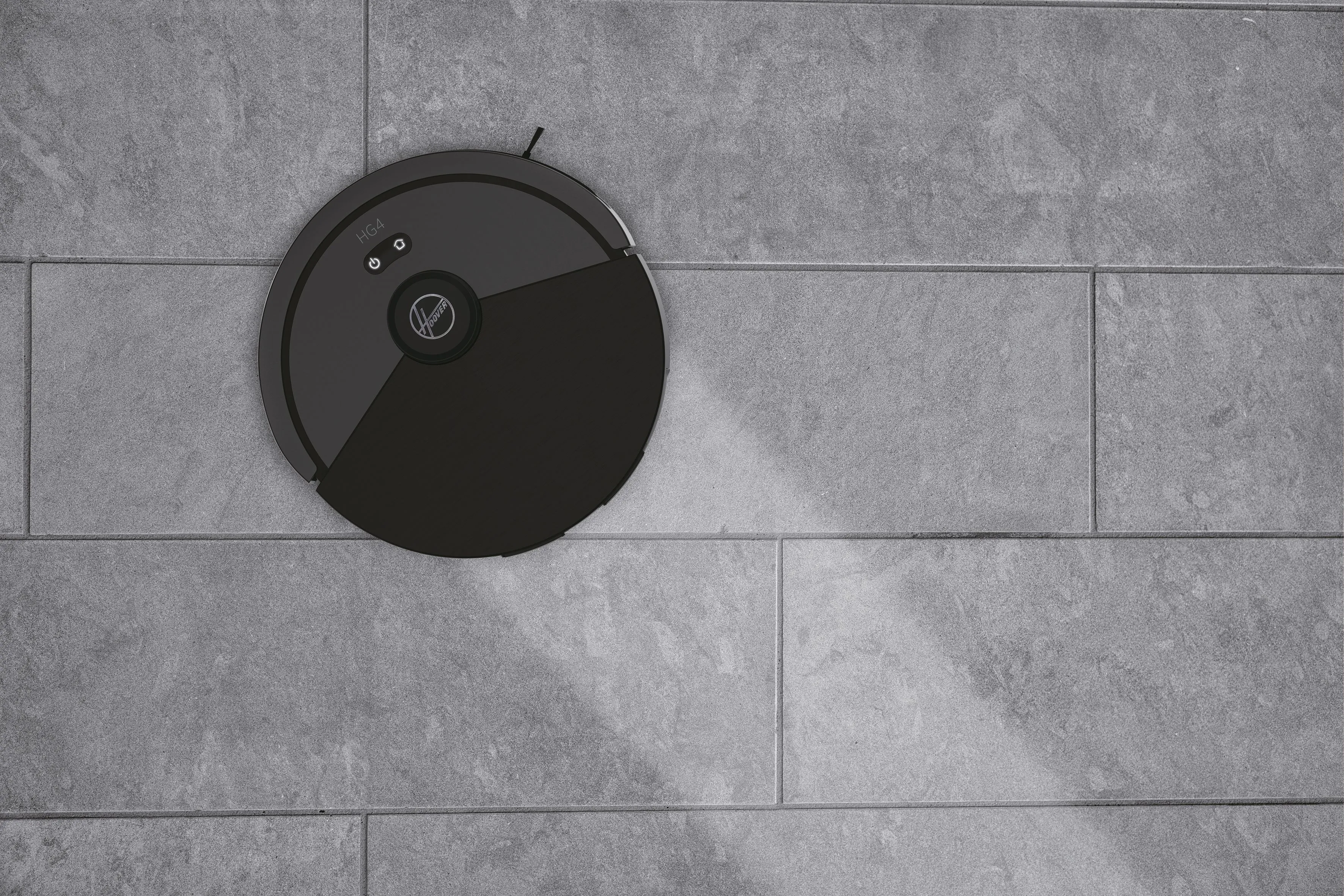 Hoover HG410D 011 Robot vacuum cleaner, Iron Grey