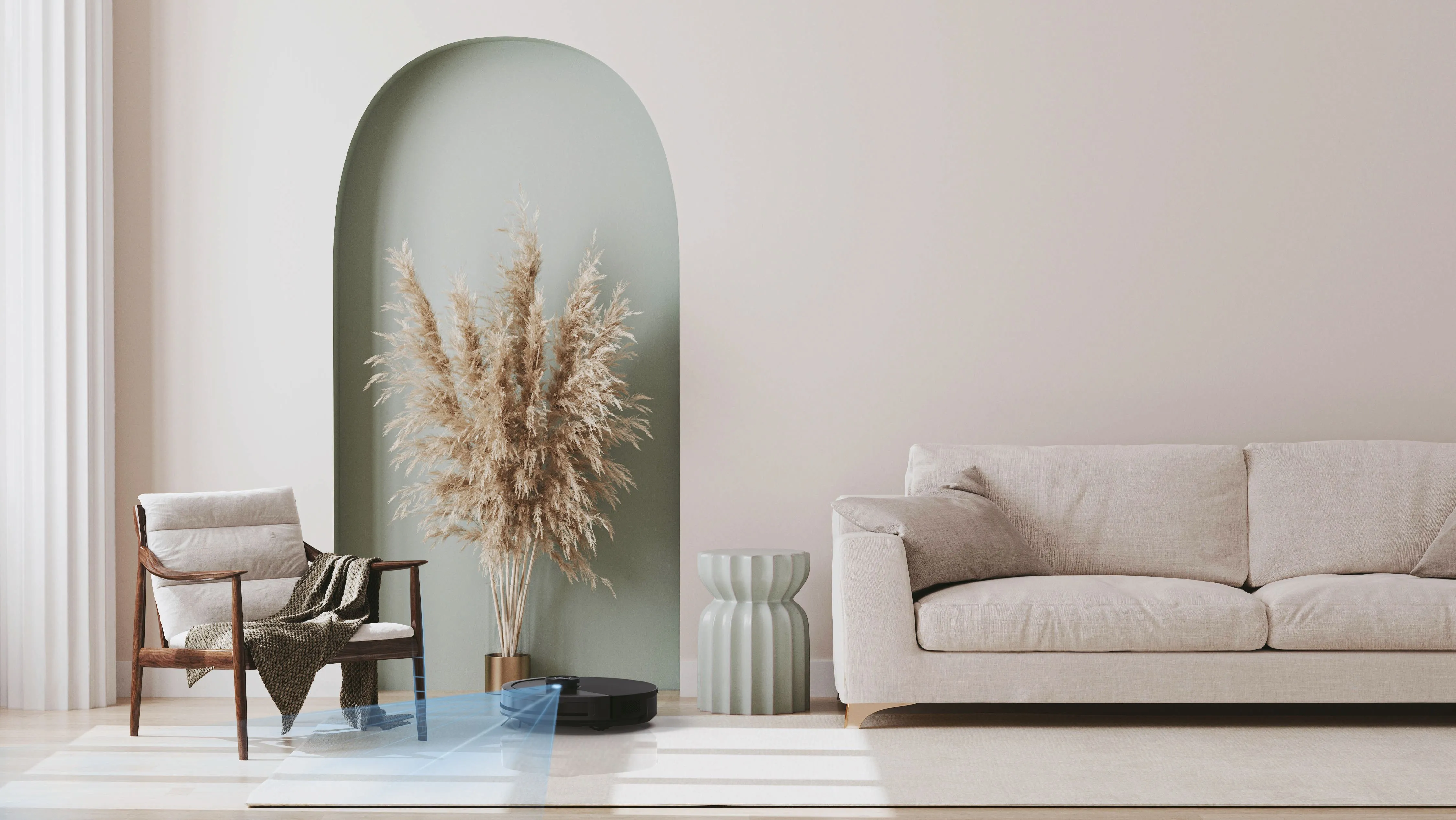 Hoover HG410D 011 Robot vacuum cleaner, Iron Grey