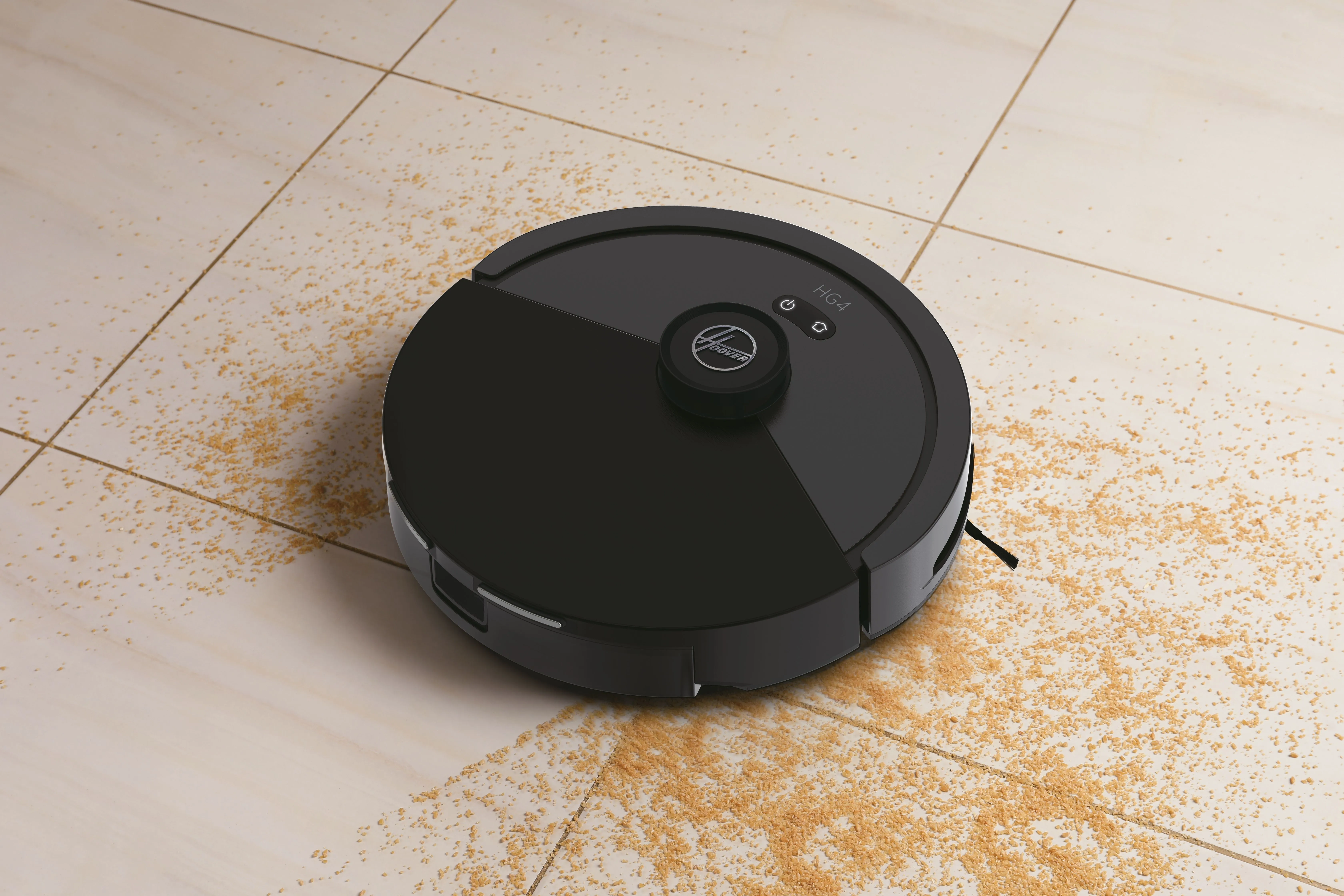 Hoover HG410D 011 Robot vacuum cleaner, Iron Grey