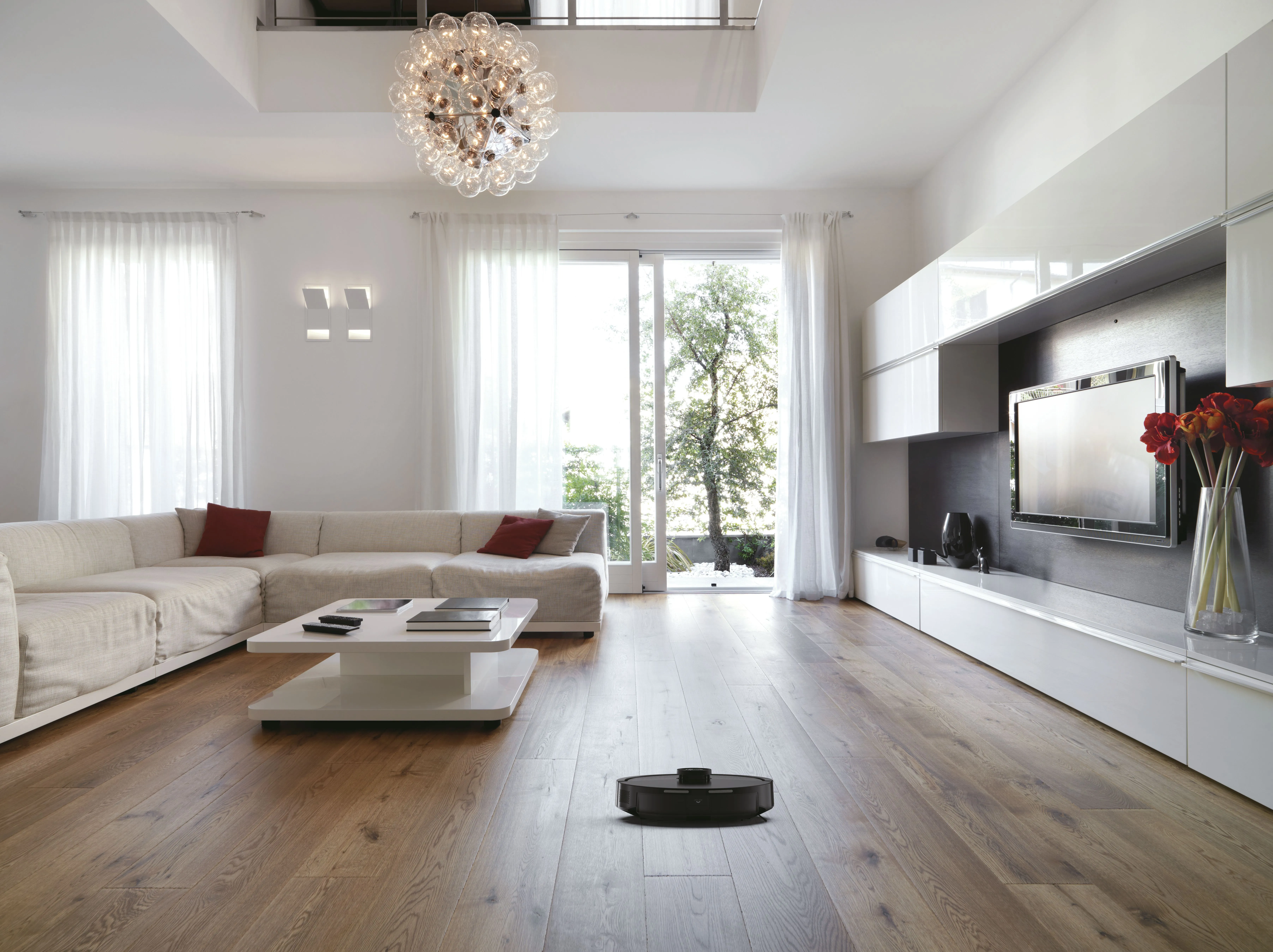 Hoover HG410D 011 Robot vacuum cleaner, Iron Grey