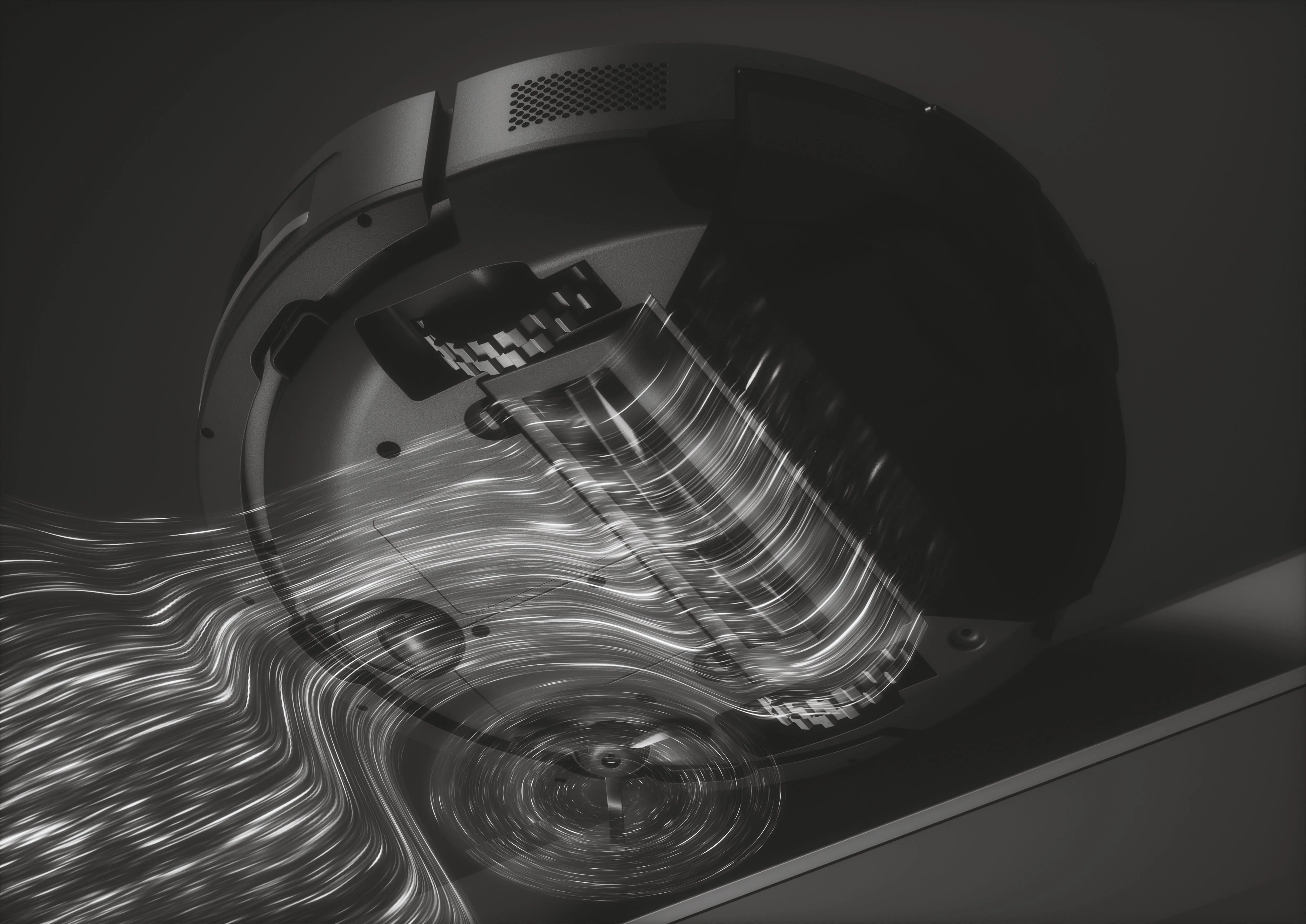 Hoover HG410D 011 Robot vacuum cleaner, Iron Grey