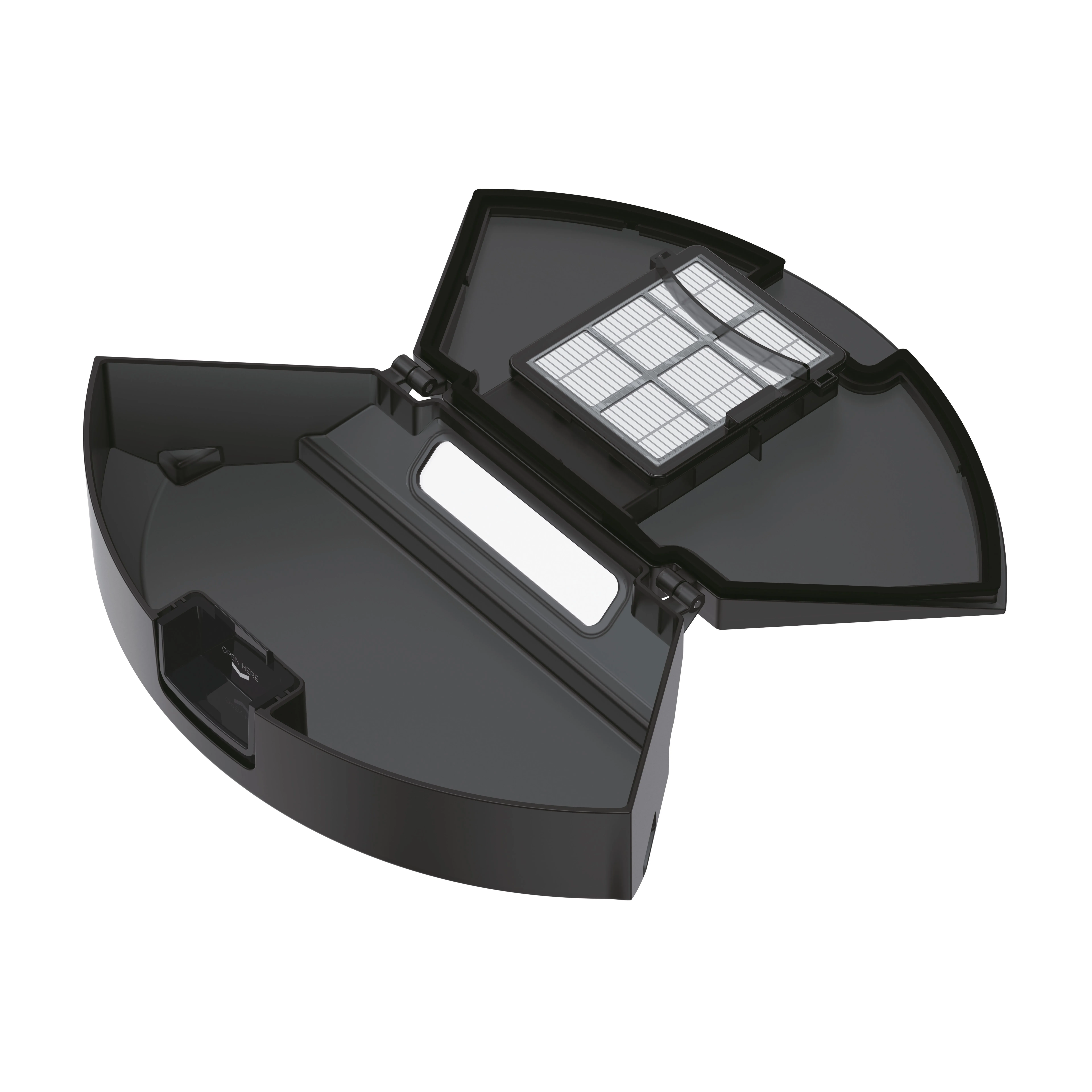 Hoover HG410D 011 Robot vacuum cleaner, Iron Grey