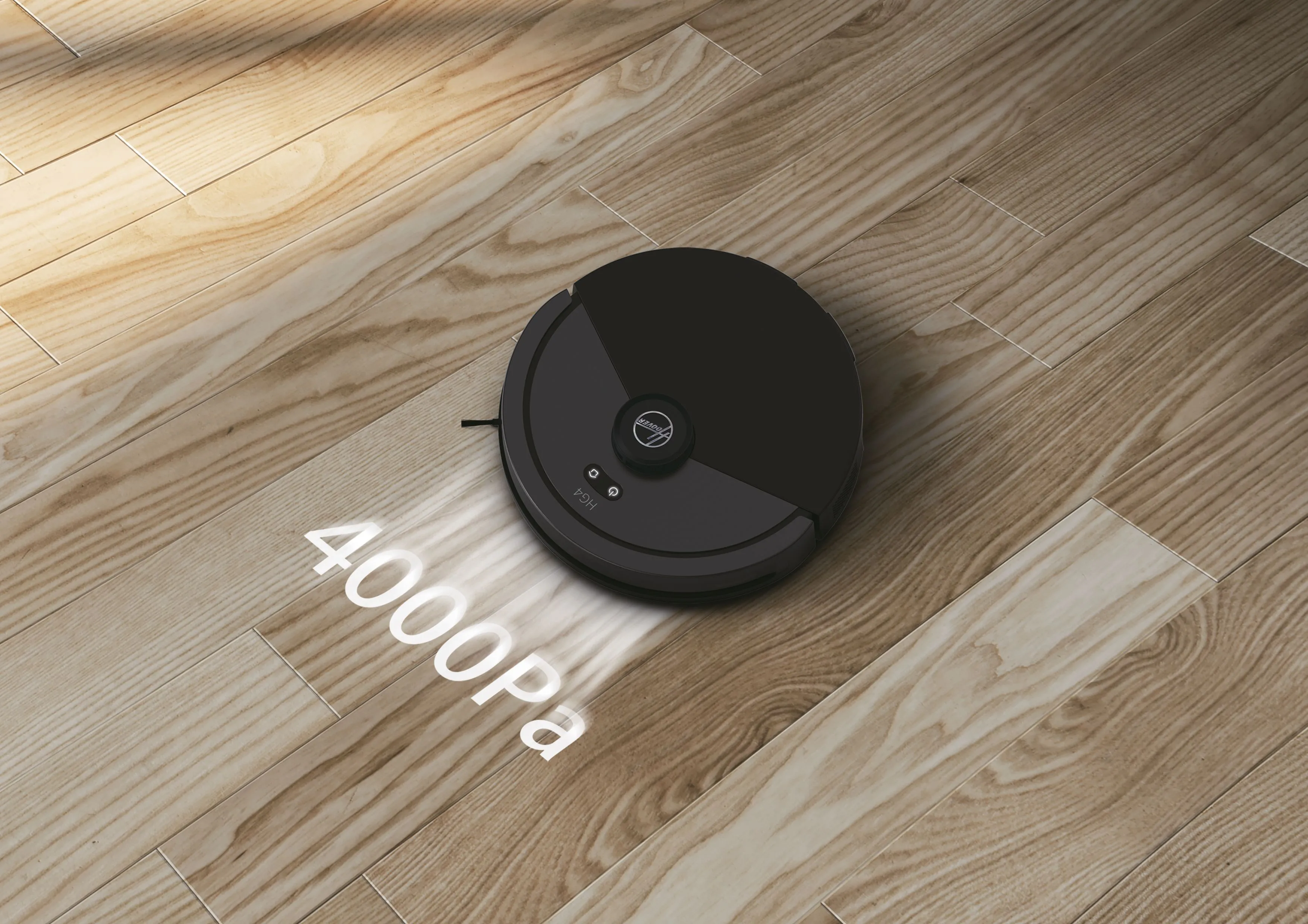 Hoover HG410D 011 Robot vacuum cleaner, Iron Grey