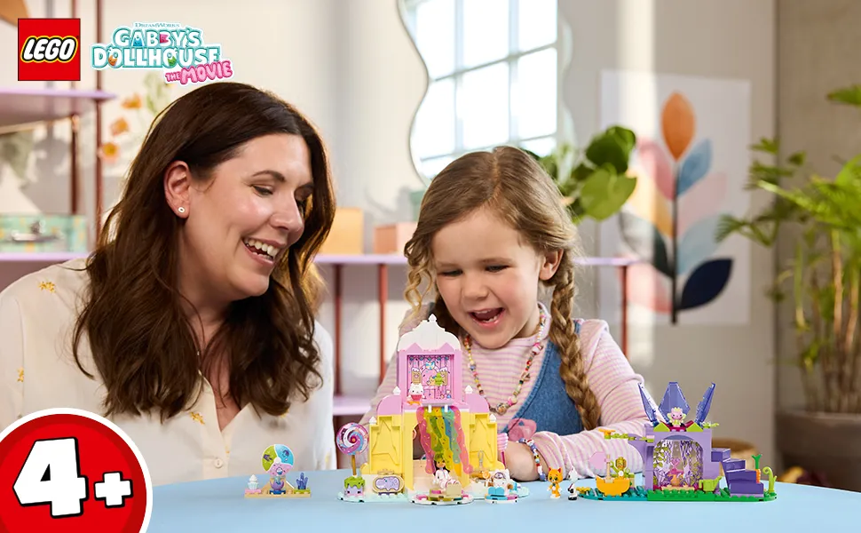 LEGO Gabby&rsquo;s Dollhouse Candy Mountain and Kispu Garden 11205