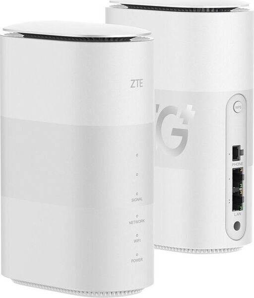 ZTE MC888 Pro 5G-reititin, valkoinen