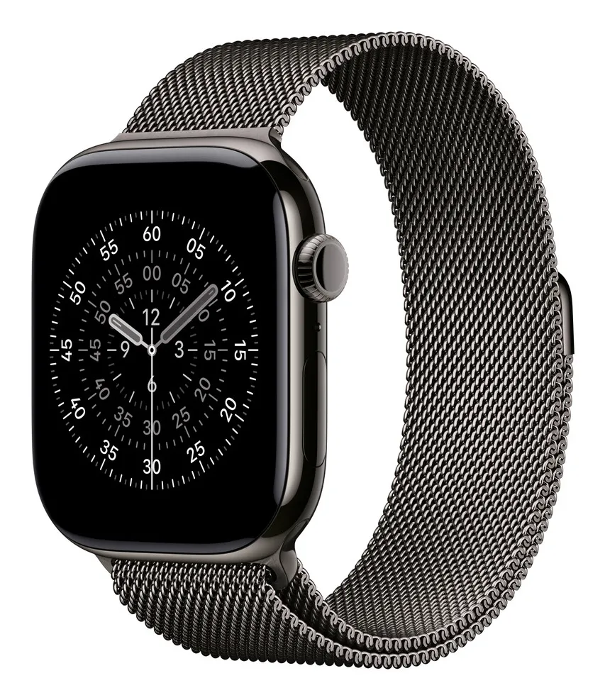 Apple Watch 46 mm milanesisk loop, slate, S/M