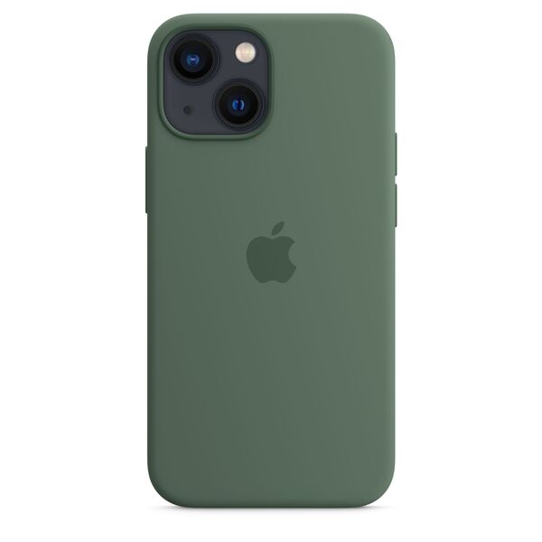 Apple iPhone 13 mini, MagSafe - silicone case, Eucalyptus