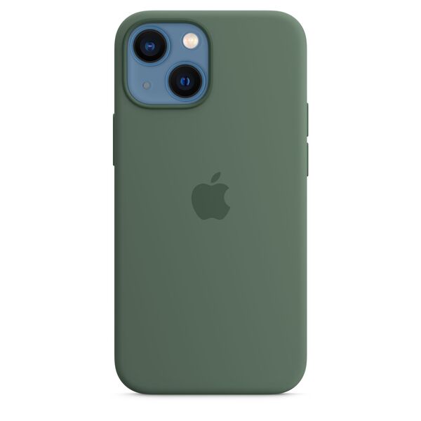 Apple iPhone 13 mini, MagSafe - silicone case, Eucalyptus