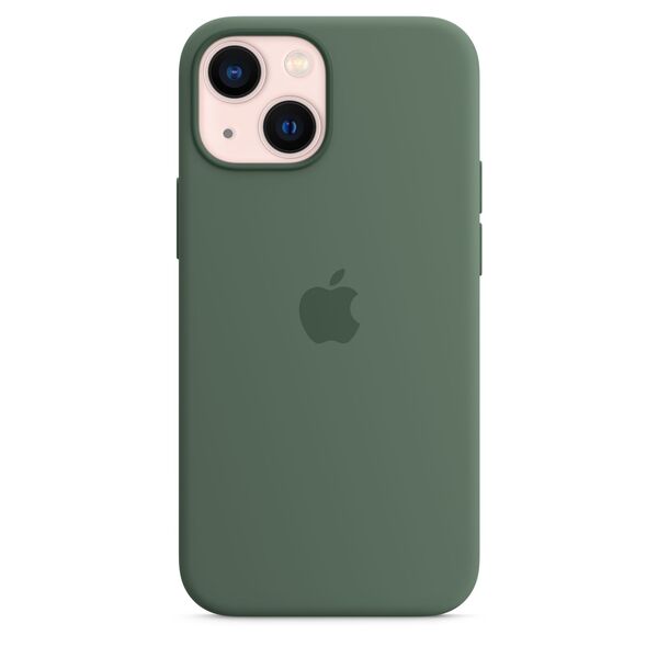 Apple iPhone 13 mini, MagSafe - silikonskal, Eucalyptus