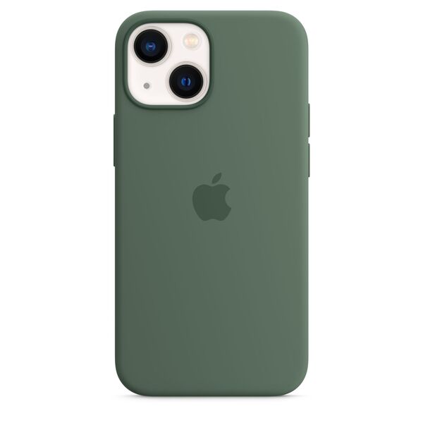 Apple iPhone 13 mini, MagSafe - silikonskal, Eucalyptus