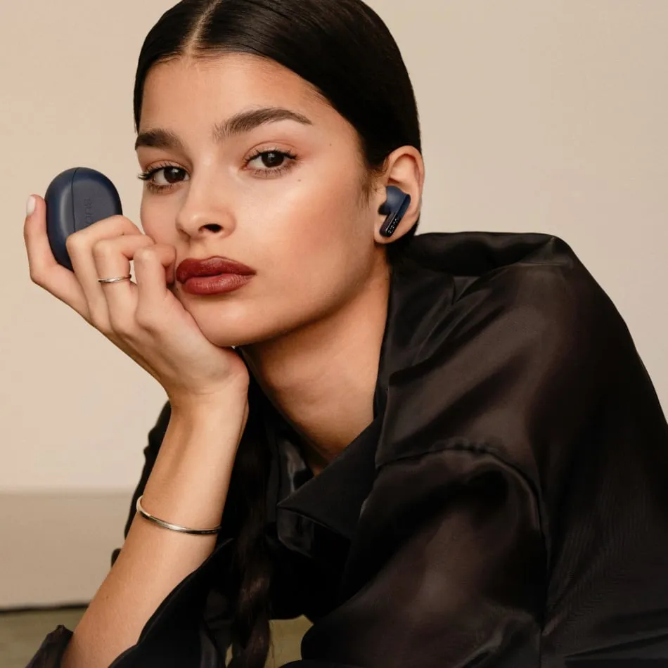 Sudio N3 Pro trådlösa in-ear hörlurar, blå