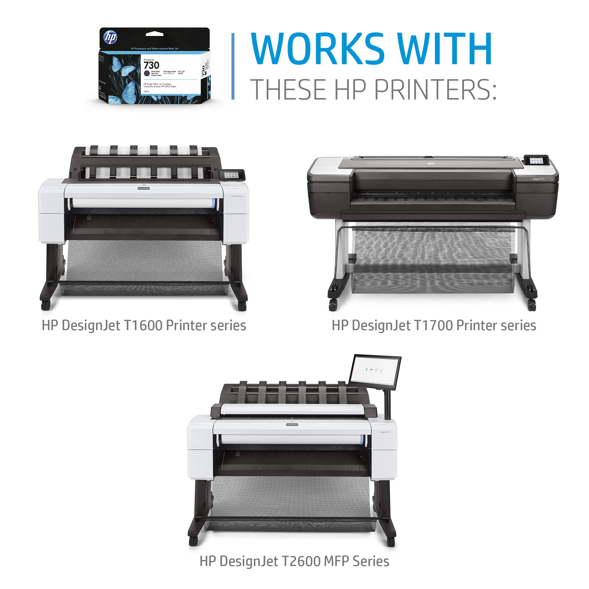 HP Ink/730 130ml Photo BK