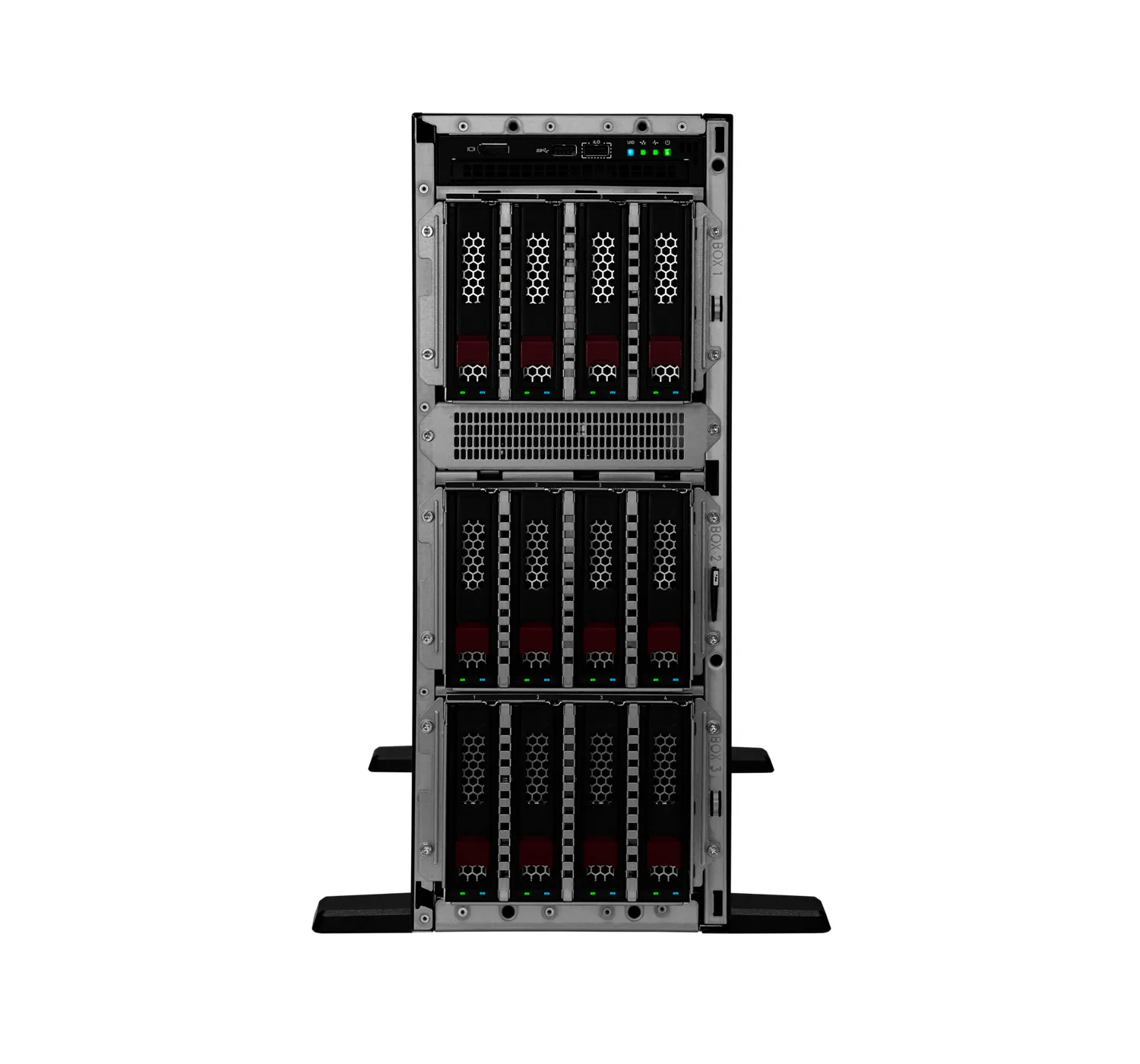 HPE ProLiant ML350 Gen11 Intel Xeon Silver 4510 12-core 64GB-R MR408i-o 8SFF 2x960GB SSD 2x1000W RPS EU Server