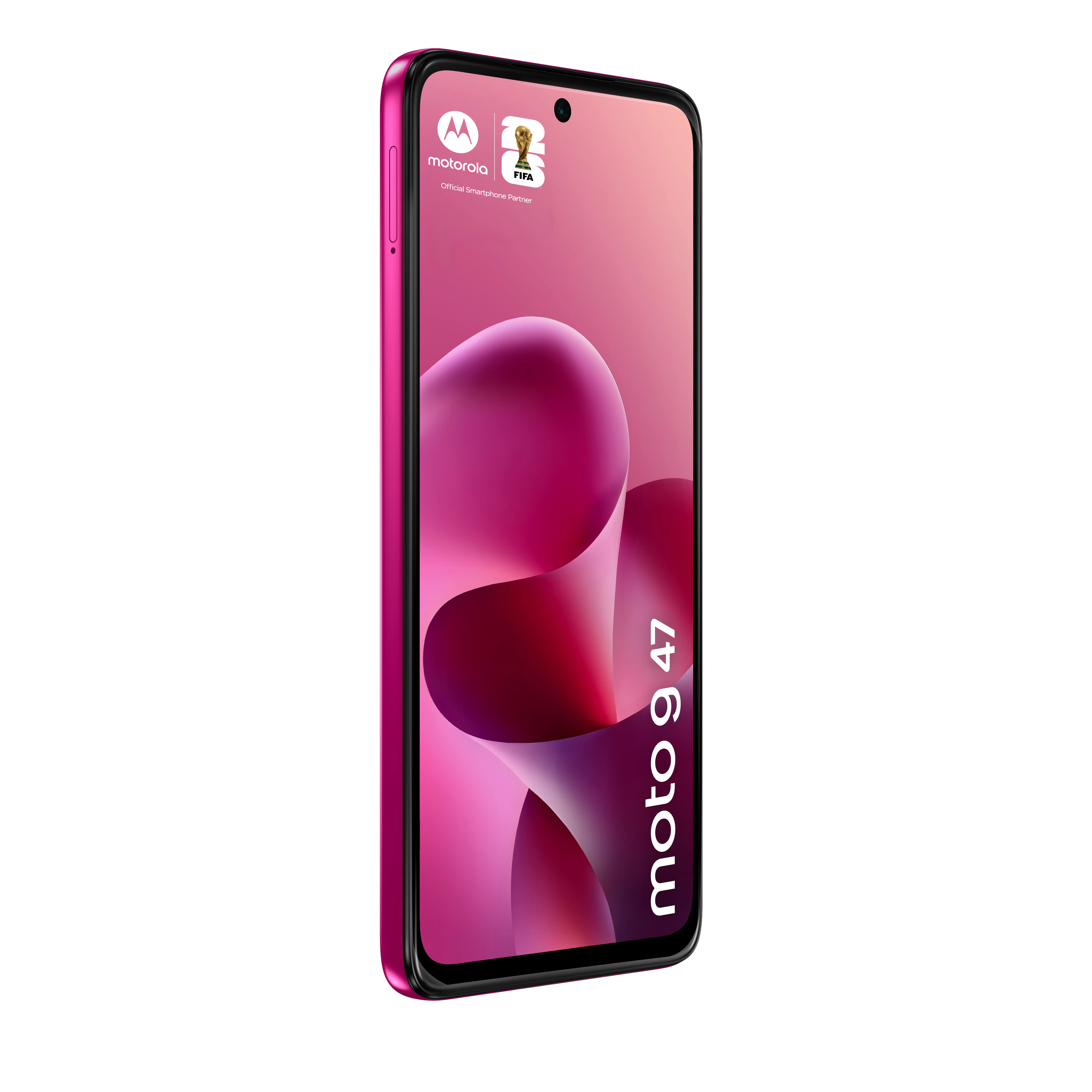 Motorola Moto G47 8/128 GB, PANTONE Fuchsia Red