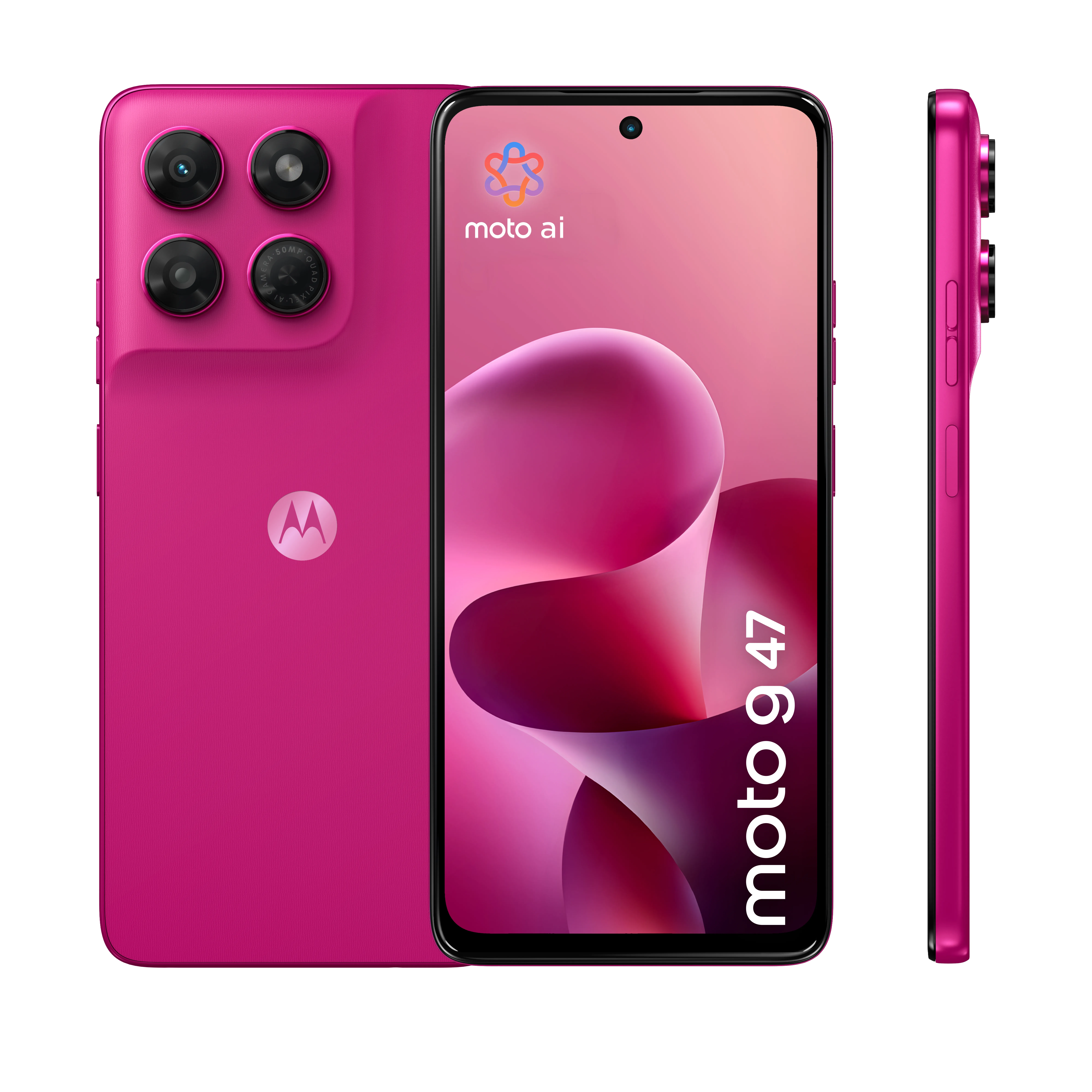 Motorola Moto G47 8/128GB, PANTONE Fuchsia Red