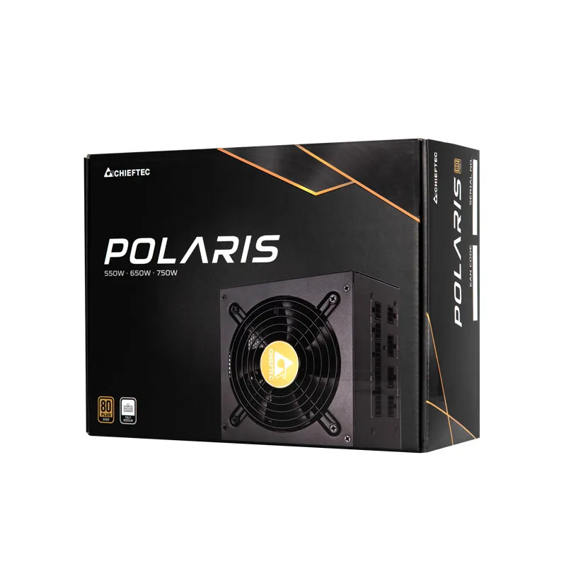 Chieftec Polaris 750W - PSU, 80 Plus Gold
