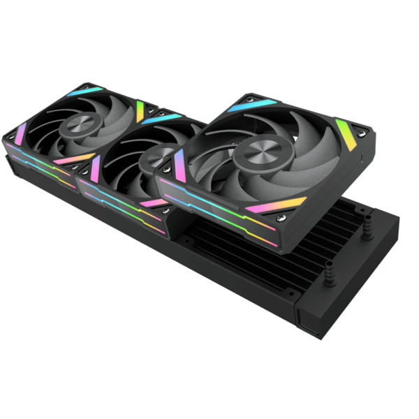 SAMA Q60 Black LCD ARGB 360mm Liquid CPU Cooler