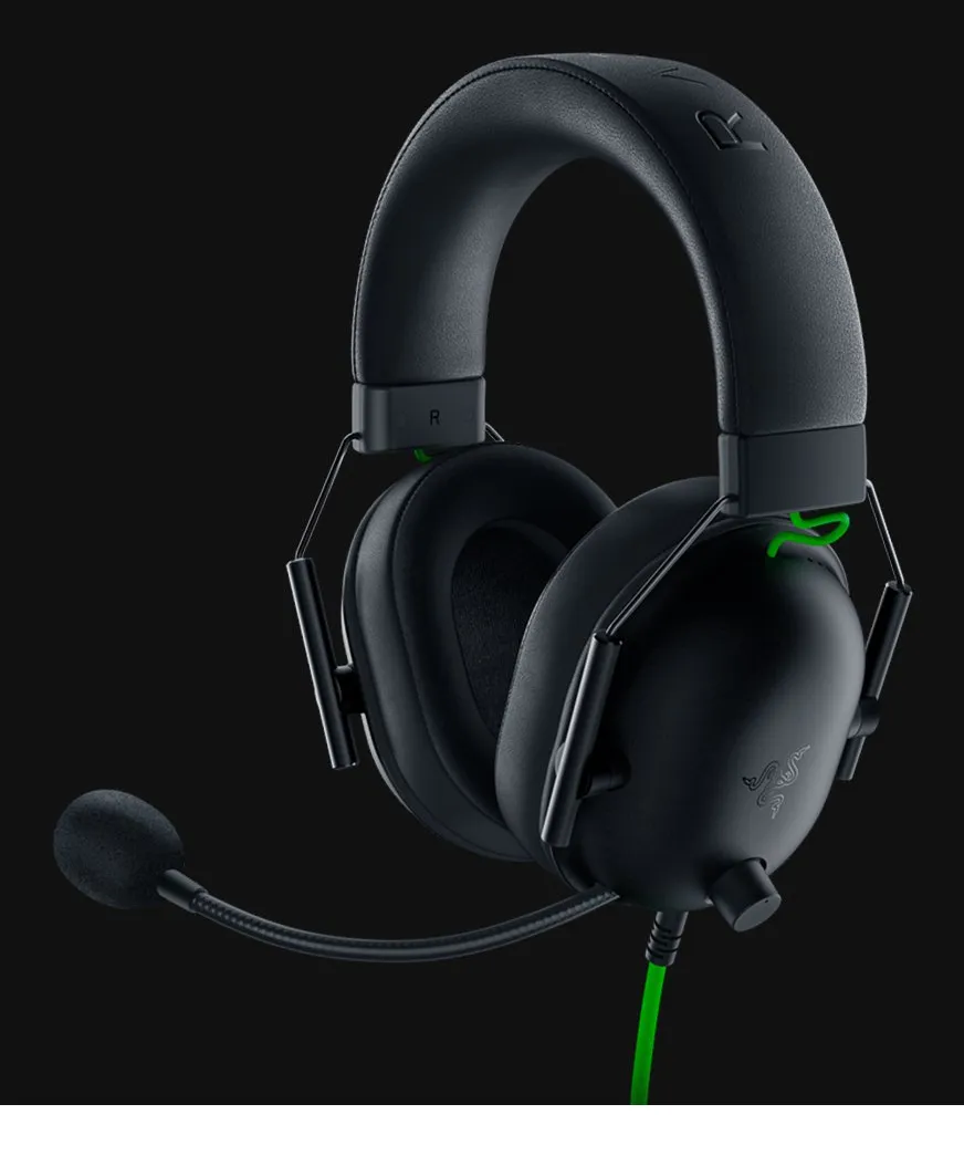 Razer BlackShark V2 X -pelikuulokemikrofoni, musta
