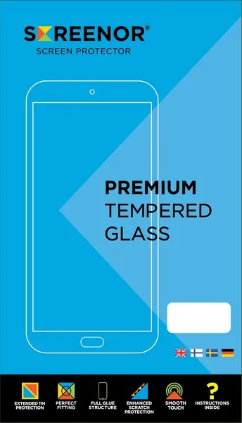 Screenor Premium Tempered, iPhone Air - skärmskydd