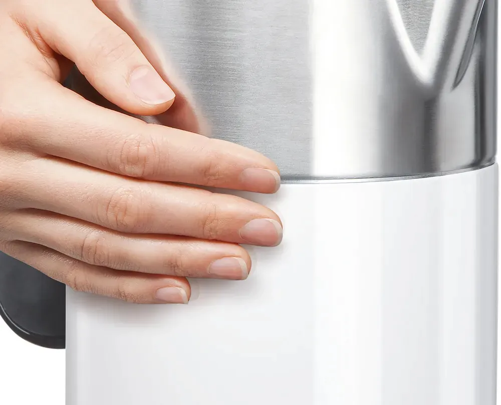 Bosch Styline TWK8611P -vedenkeitin, 1,5 l, 2400 W, valkoinen