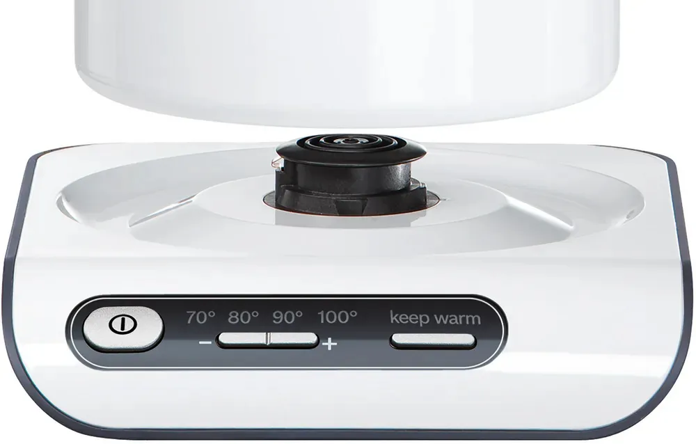 Bosch Styline TWK8611P -vedenkeitin, 1,5 l, 2400 W, valkoinen