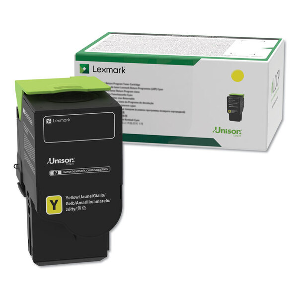 Lexmark 24B6021 XL toner cartridge, Yellow