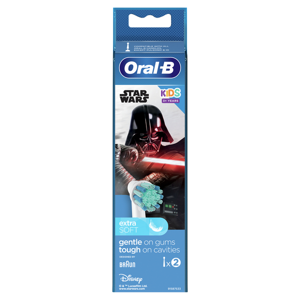 Oral-B Kids Star-Wars -vaihtoharja, 2 kpl
