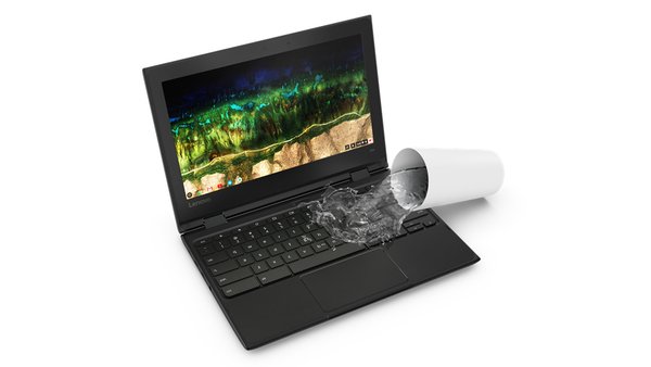 Lenovo 11.6" 500e (2nd Gen), 8GB RAM, 64GB eMMC, Chrome OS - notebook, Black