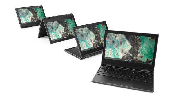 Lenovo 11.6" 500e (2nd Gen), 8GB RAM, 64GB eMMC, Chrome OS - notebook, Black