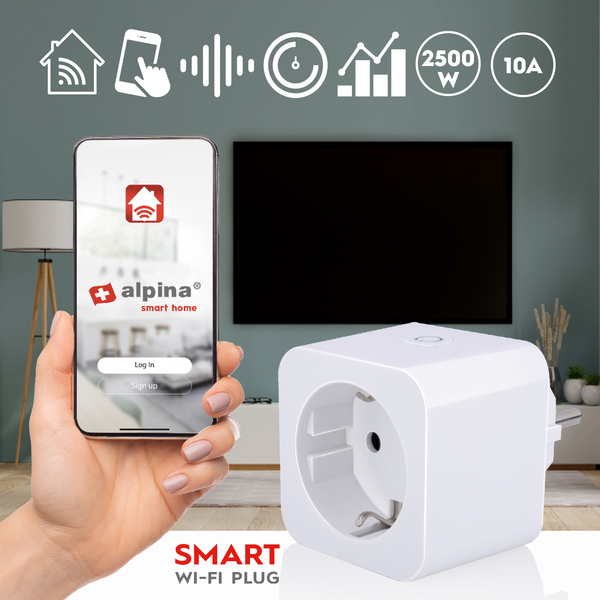 Alpina Smart Indoor Plug 2500W - smart plug