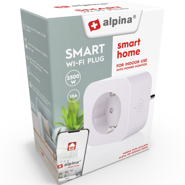 Alpina Smart Indoor Plug 2500W - smart plug