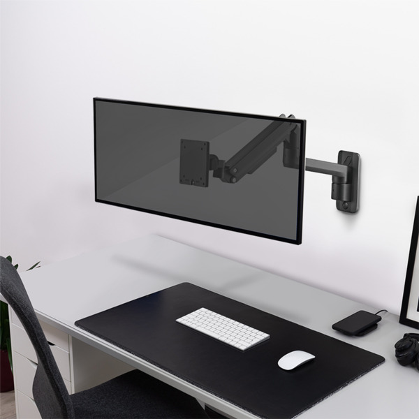Logilink Monitor Mount Gas Spring - wall mount, Black, 17-49&quot;, 20kg