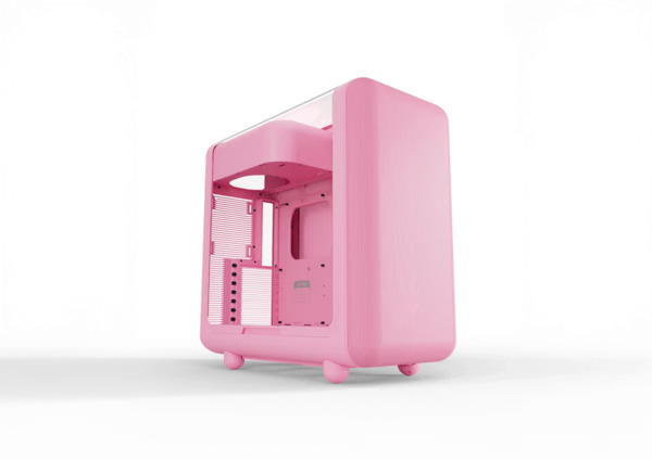 HYTE X50 Midi-Tower Case with window, Strawberry Milk HYTE X50 Midi-Tower Case with window, Strawberry Milk