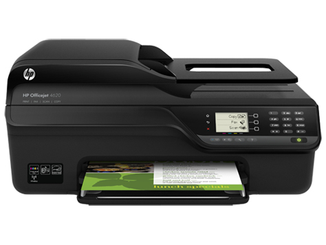 HP Officejet 4620 e-All-in-One Wi-Fi, A4 -v&auml;rimustesuihkutulostin