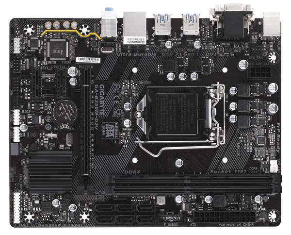 Gigabyte B250M-Gaming, ATX -emolevy