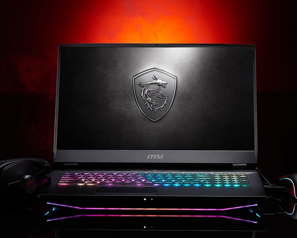 MSI 17.3&quot; GT76 Titan 9SG, 32 Gt / 2048 GB HDD+SSD, RTX 2080, Win 10 Pro -pelikannettava, Musta