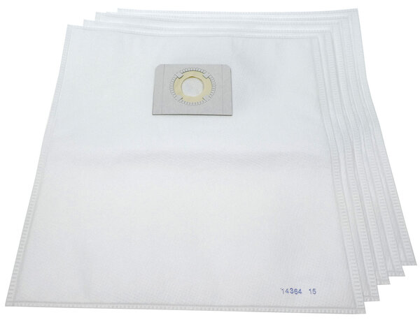 Nordic Quality LU 2600 -p&ouml;lypussit, 5 kappaletta, valkoinen