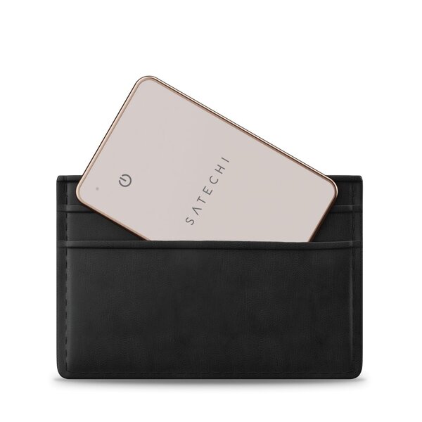 Satechi Find My Wallet Card - tracker, Desert Rose