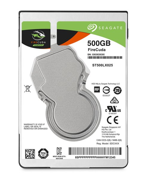 Seagate 500GB FireCuda, 2.5", SATA, 5400rpm, 128MB - HDD