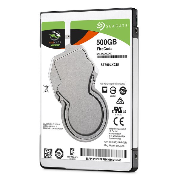 Seagate 500GB FireCuda, 2.5", SATA, 5400rpm, 128MB - HDD