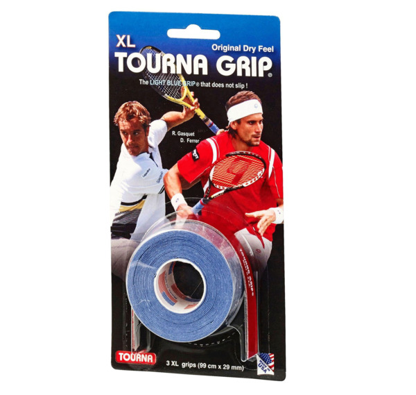 Tourna Racket-linda Grip XL 3-pack Bl