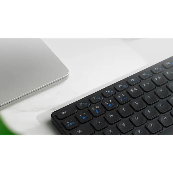 RAPOO Keyboard E9800M Multi-Mode Wireless Dark Grey