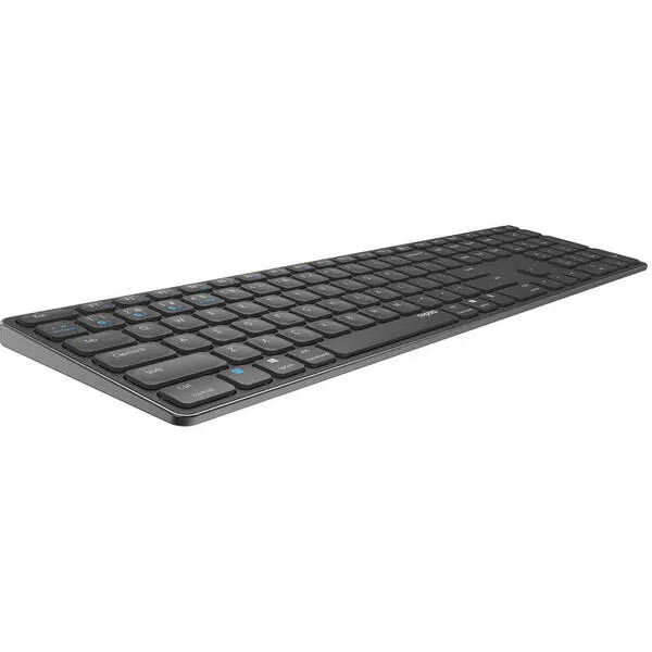 RAPOO Keyboard E9800M Multi-Mode Wireless Dark Grey