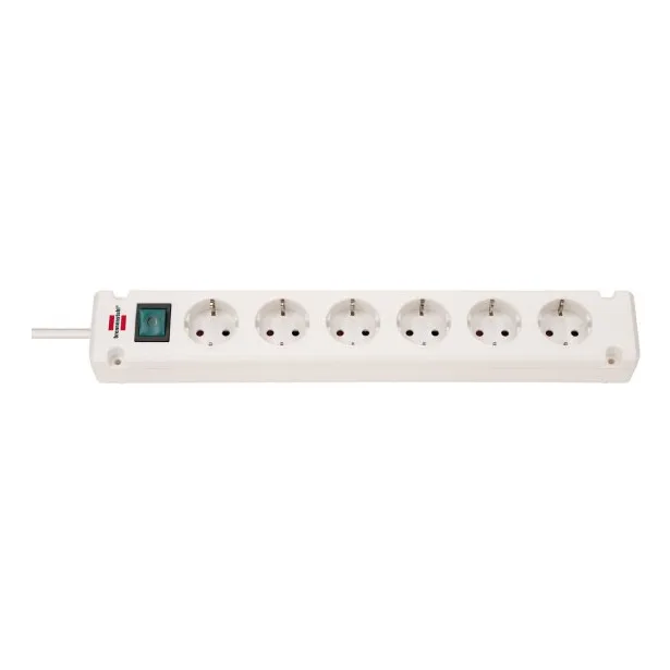 Brennenstuhl Bremounta Power Strip 4-way, black, 1.5m, H05VV-F 3G1.5