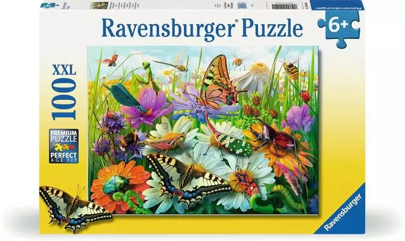 Ravensburger Wonder World of Insects - puzzle, 100 pcs